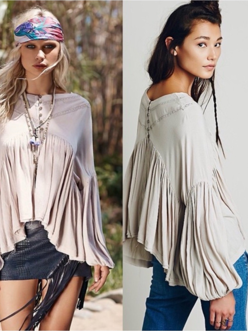 Free People endless summer daisy top in burnt red color